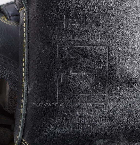 Buty Strażackie HAIX® Gore-Tex Fire Flash Gamma Bundeswehr Oryginał Demobil DB